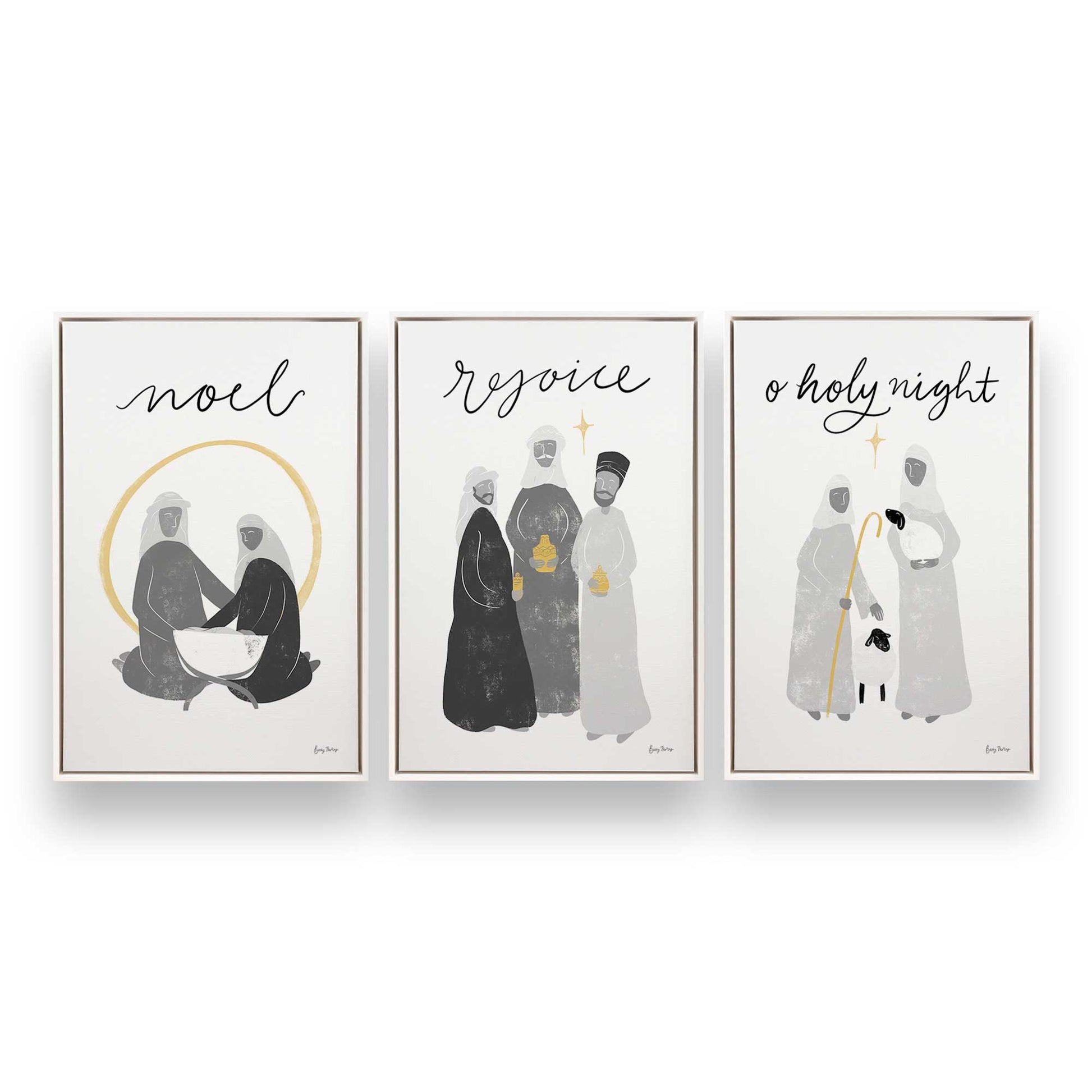 [Color:Opaque White], Picture of art in a White frame