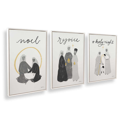 [Color:Opaque White], Picture of art in a White frame at an angle