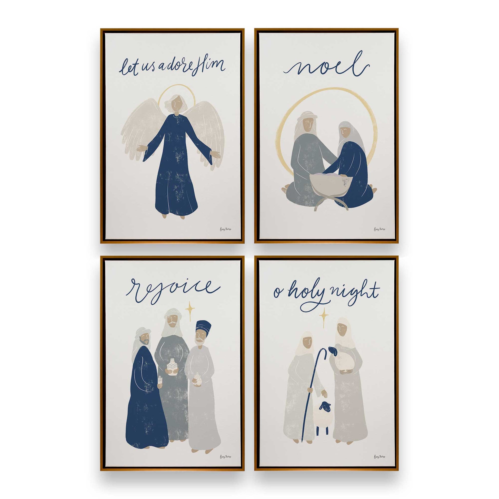 [Color:Polished Gold], Picture of art in a Polished Gold frame