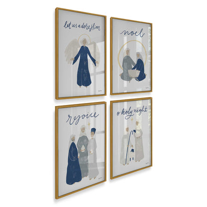 [Color:Polished Gold], Picture of art in a Polished Gold frame of the corner