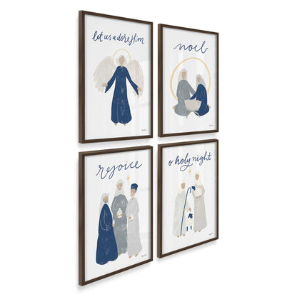[Color:Belvinder Brown], Picture of art in a Belvinder Brown frame at an angle