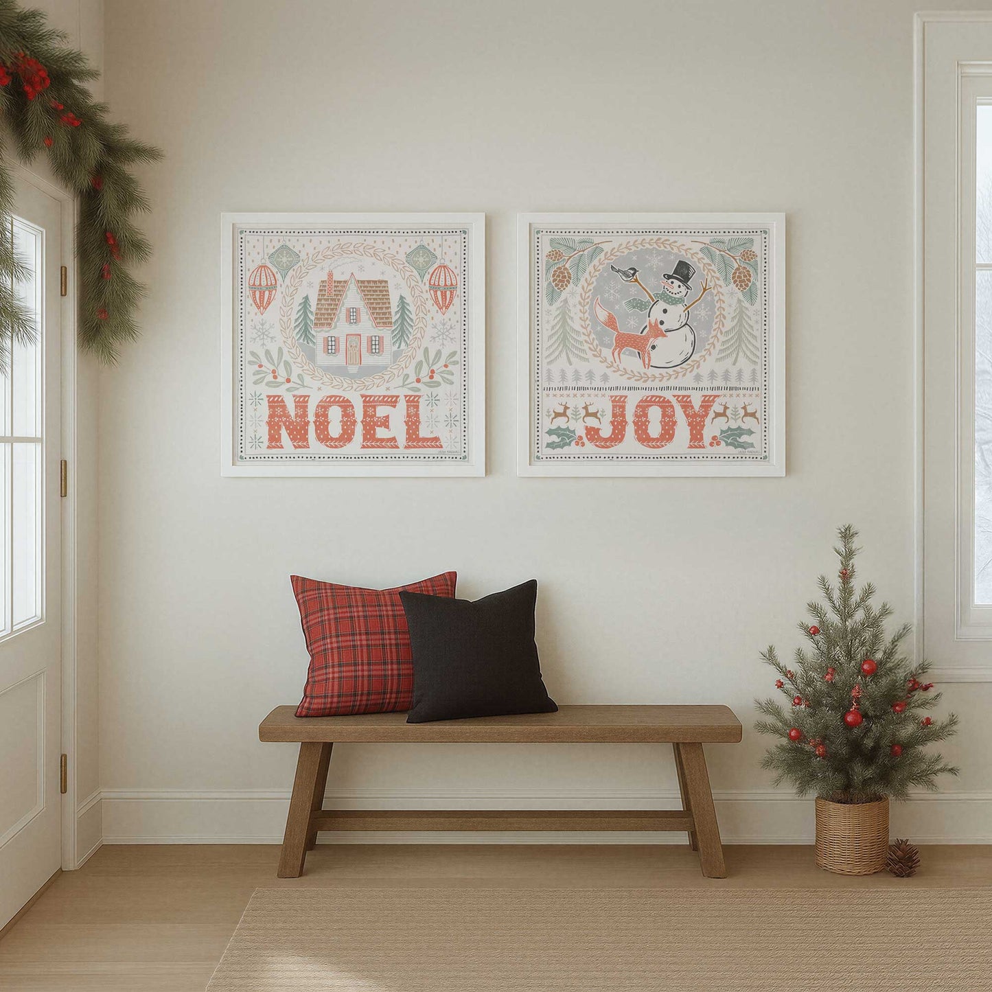[Color:American Maple], Picture of art in an American Maple frame