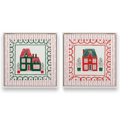 [Color:Opaque White], Picture of art in a White frame