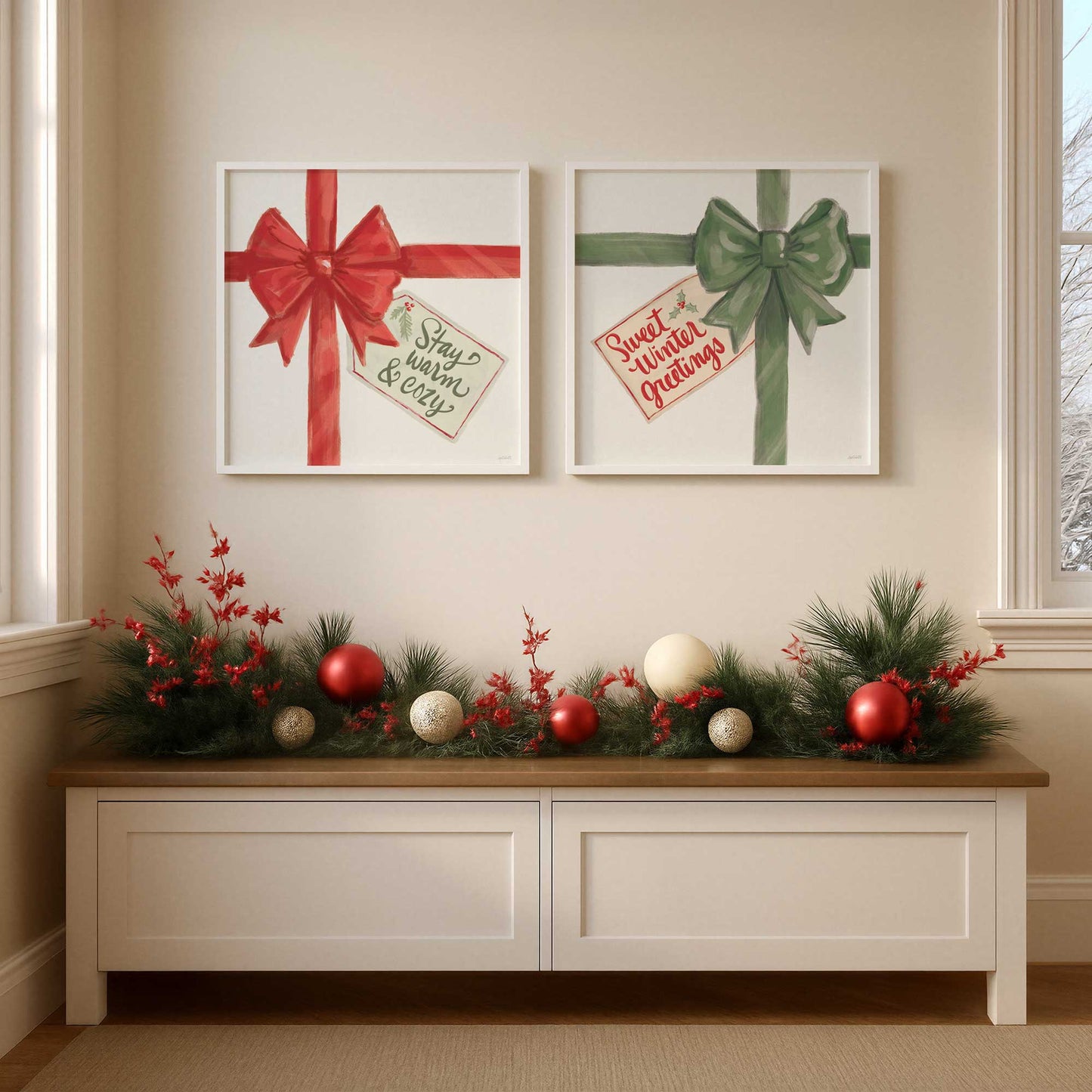 [Color:Belvinder Brown], Picture of art in a Belvinder Brown frame