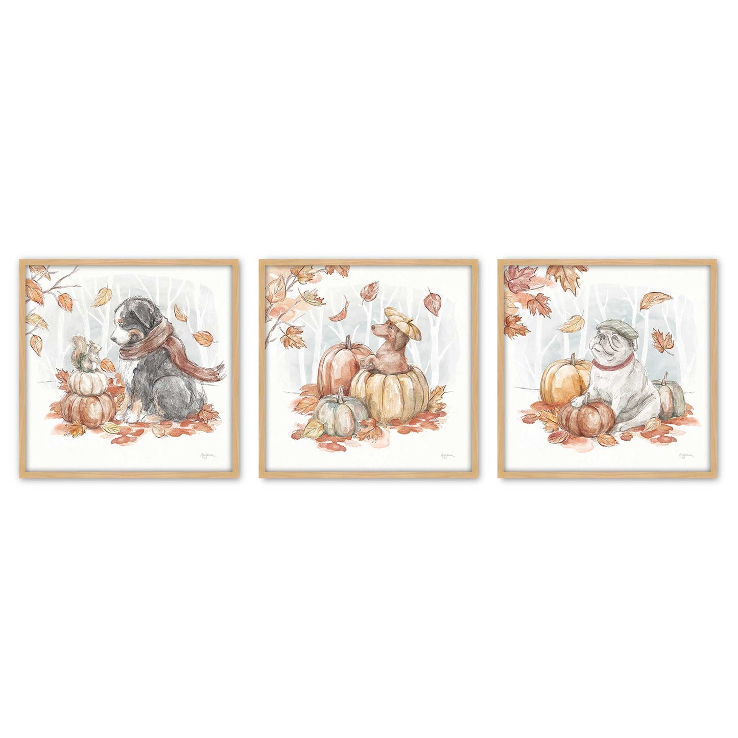 [Color:American Maple], Picture of art in a American Maple frame