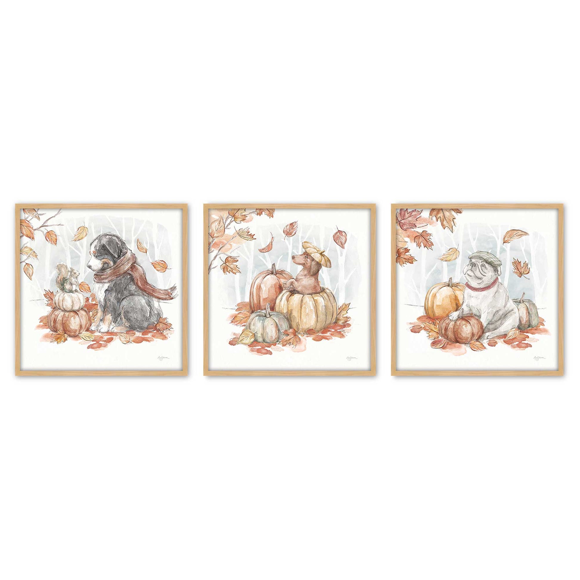 [Color:American Maple], Picture of art in a American Maple frame