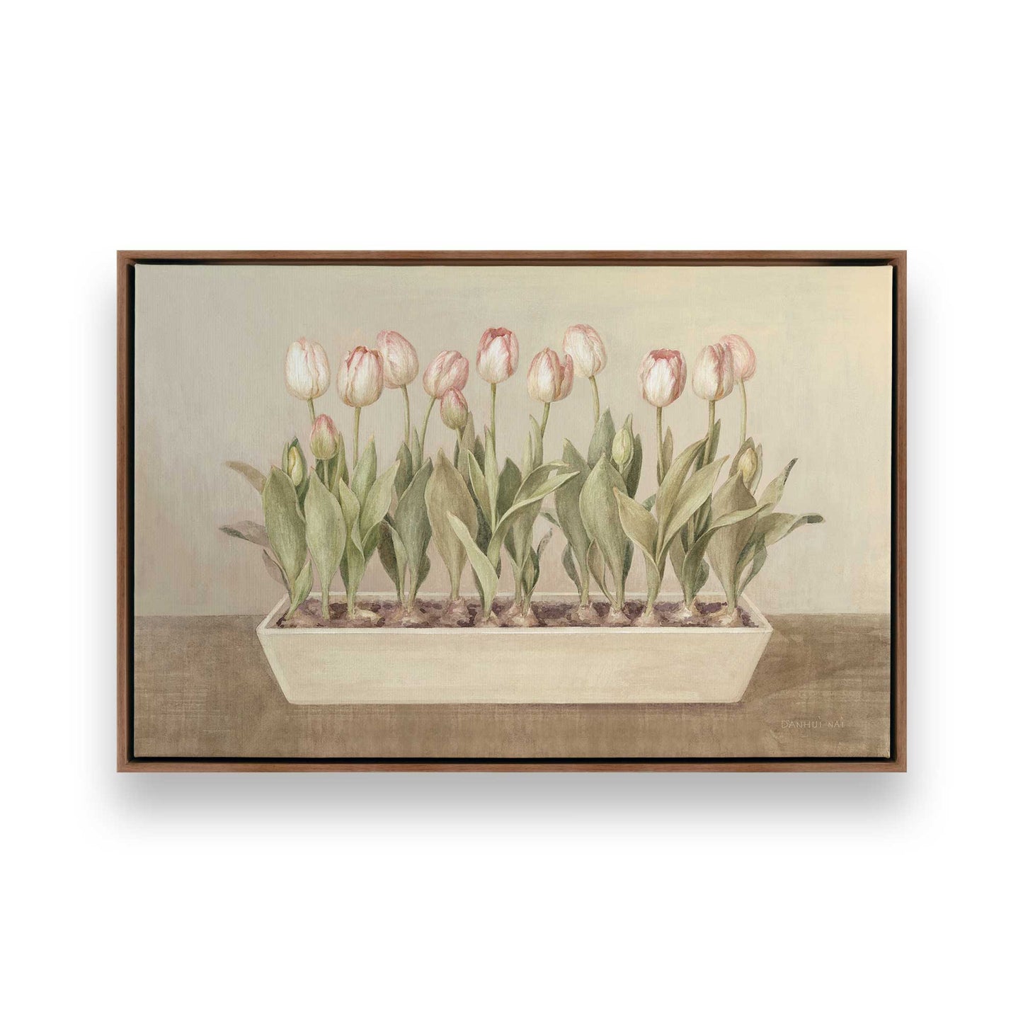 [Color:Walnut], Picture of art in a Walnut frame