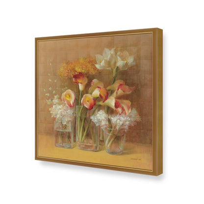 [Color:Polished Gold], Picture of art in a Polished Gold frame of the corner