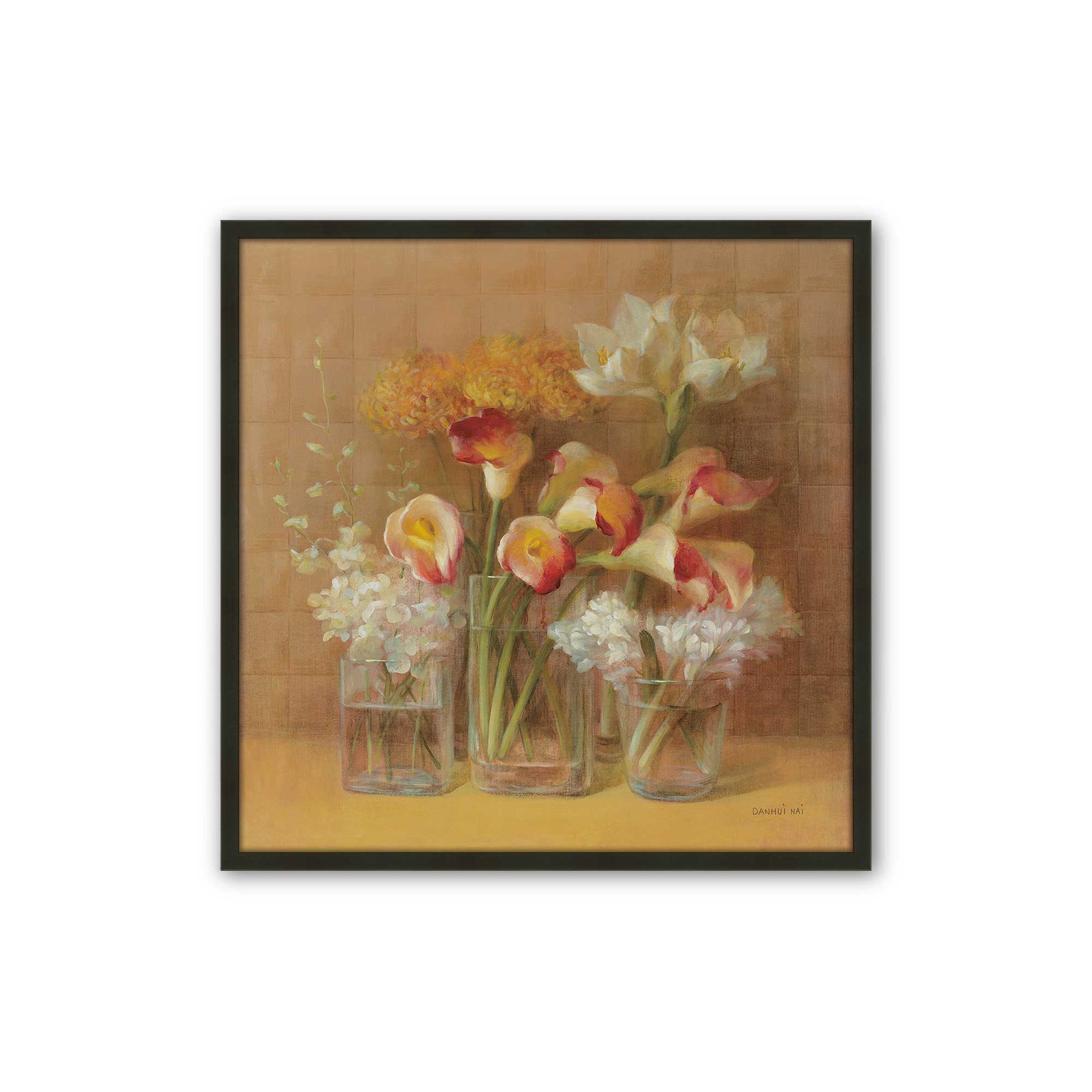 [Color:Satin Black], Picture of art in a Satin Black frame