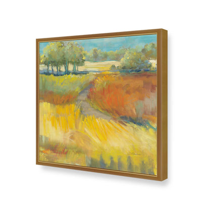 [Color:Polished Gold], Picture of art in a Polished Gold frame of the corner