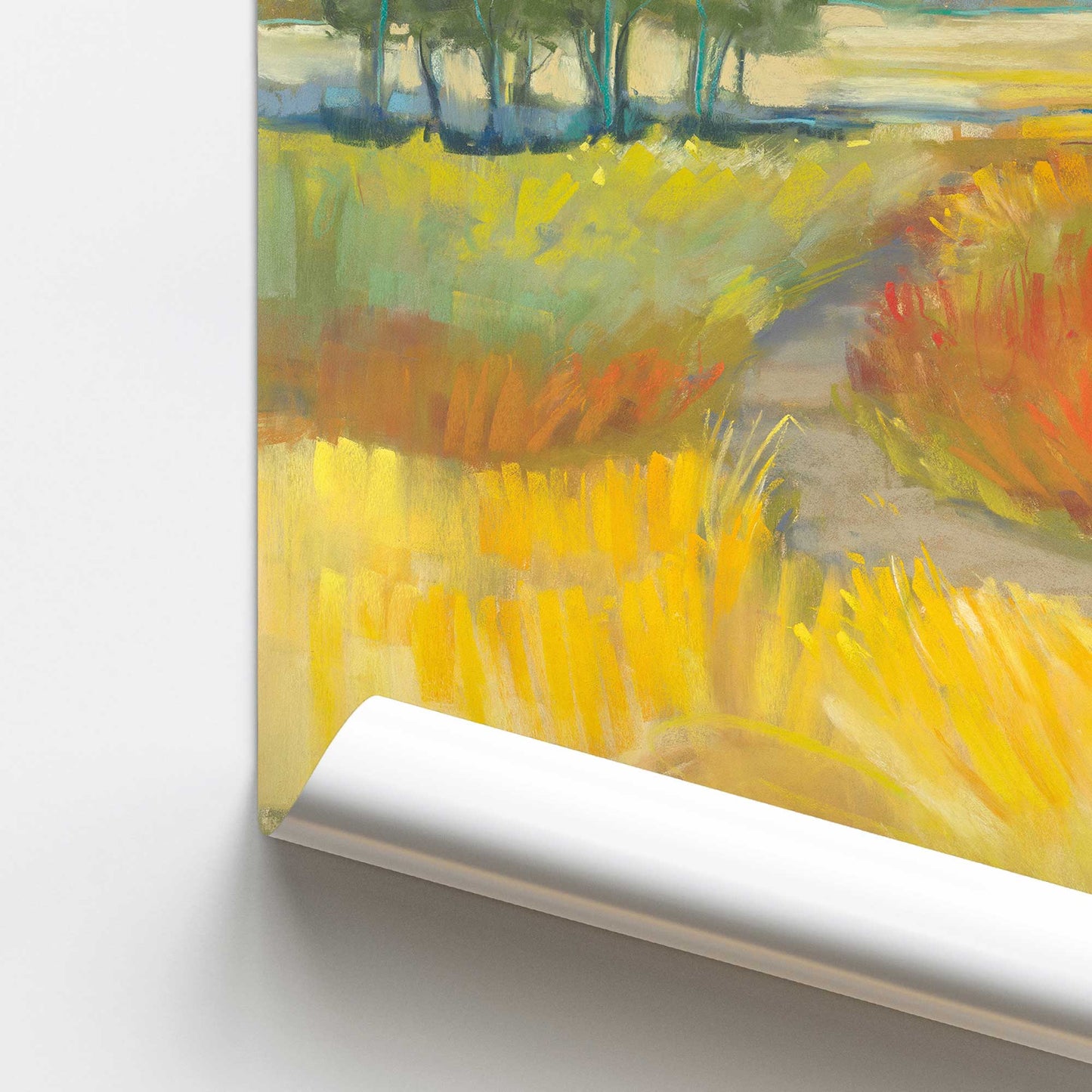 [Color:Rolled Print], Picture of close up of art