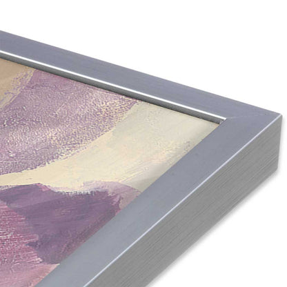 [Color:Polished Chrome], Picture of art in a Polished Chrome frame at an angle