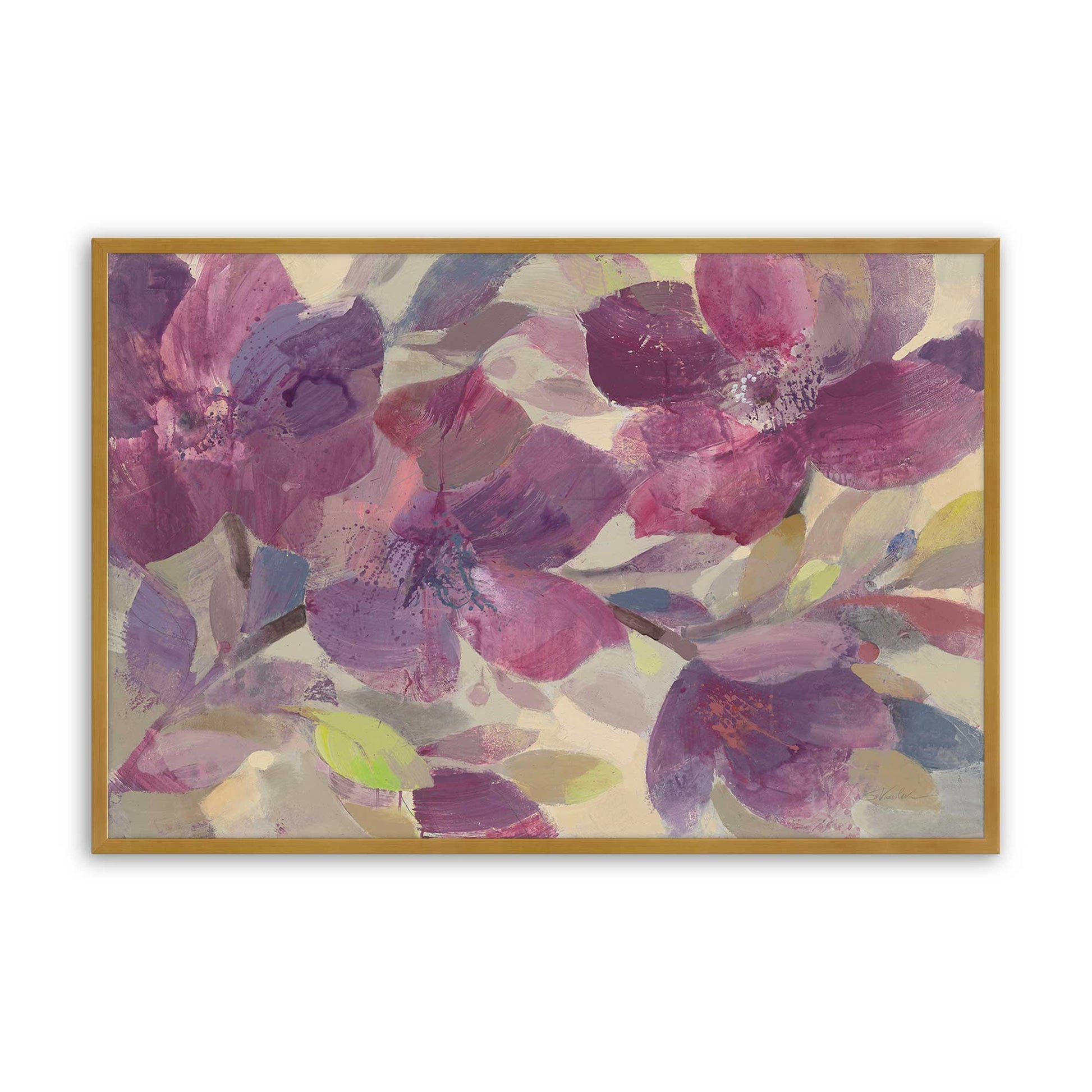 [Color:Polished Gold], Picture of art in a Polished Gold frame