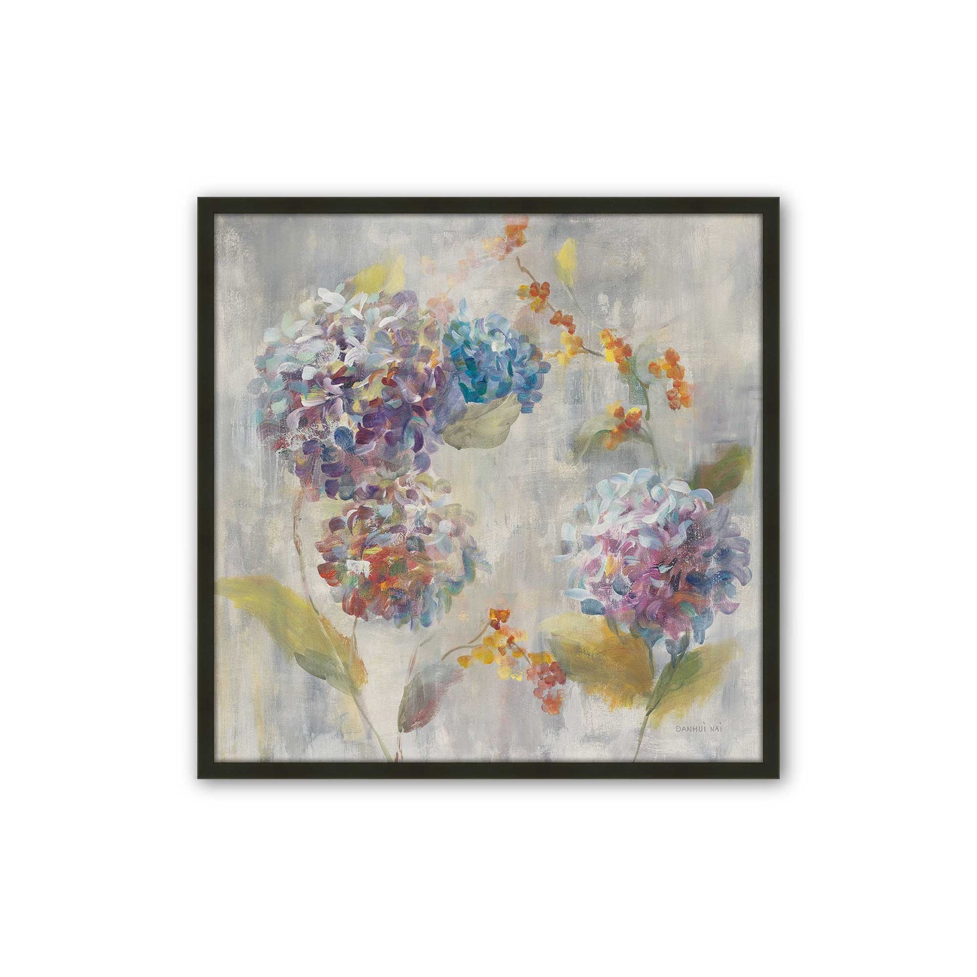 [Color:Satin Black], Picture of art in a Satin Black frame