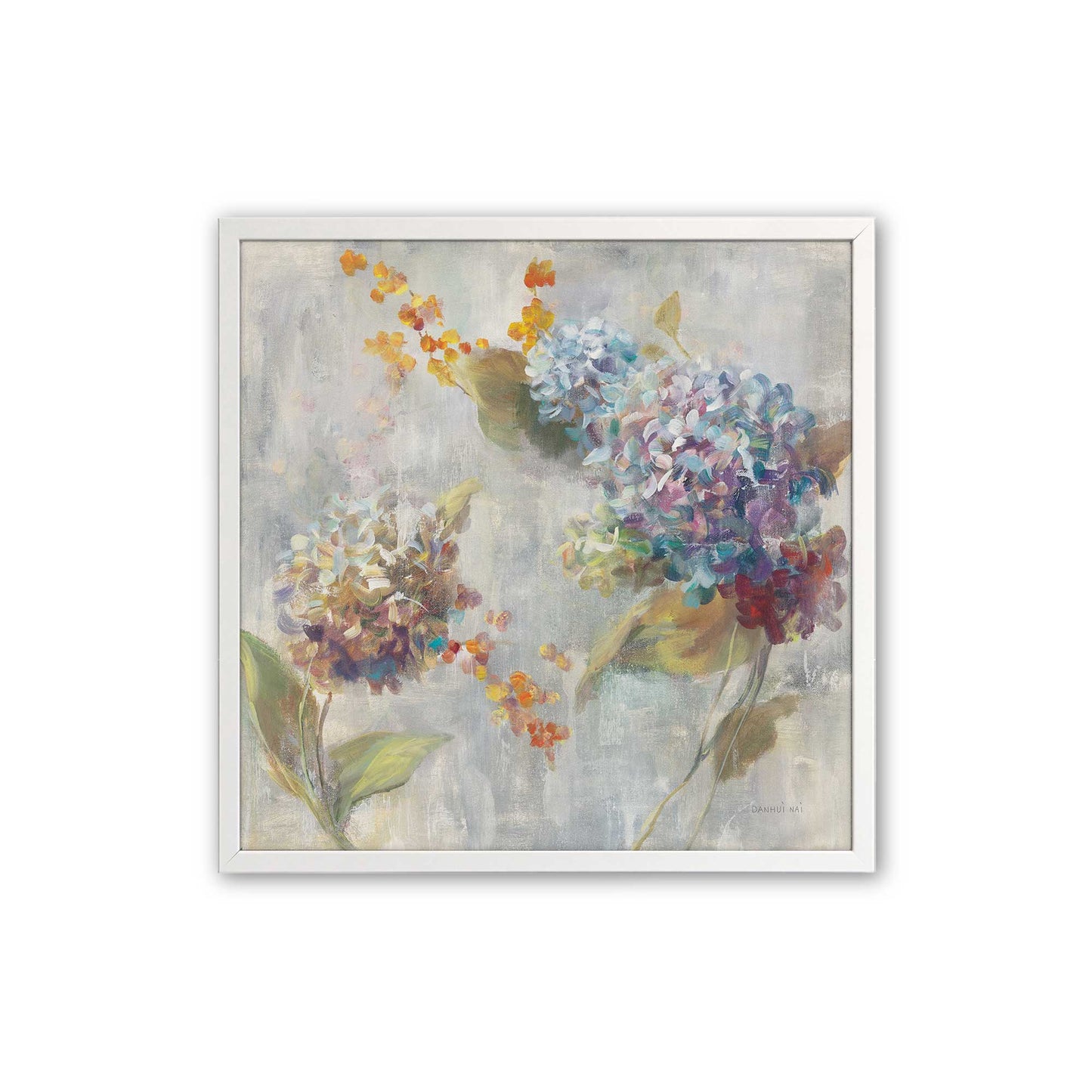 [Color:Opaque White], Picture of art in a Opaque White frame