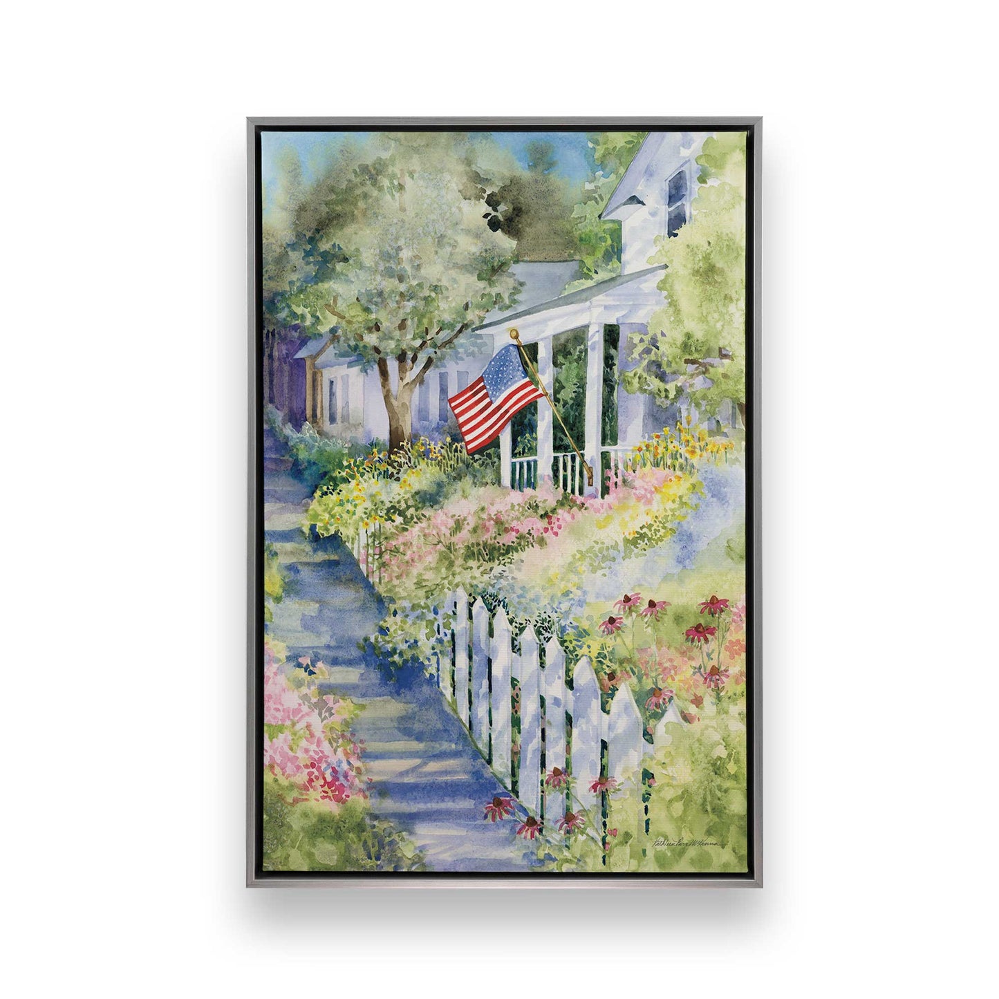 [Color:Polished Chrome], Picture of art in a Polished Chrome frame