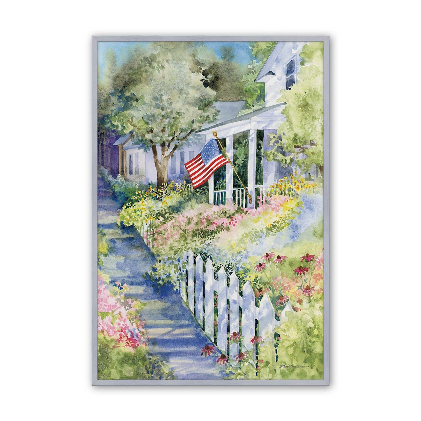 [Color:Polished Chrome], Picture of art in a Polished Chrome frame