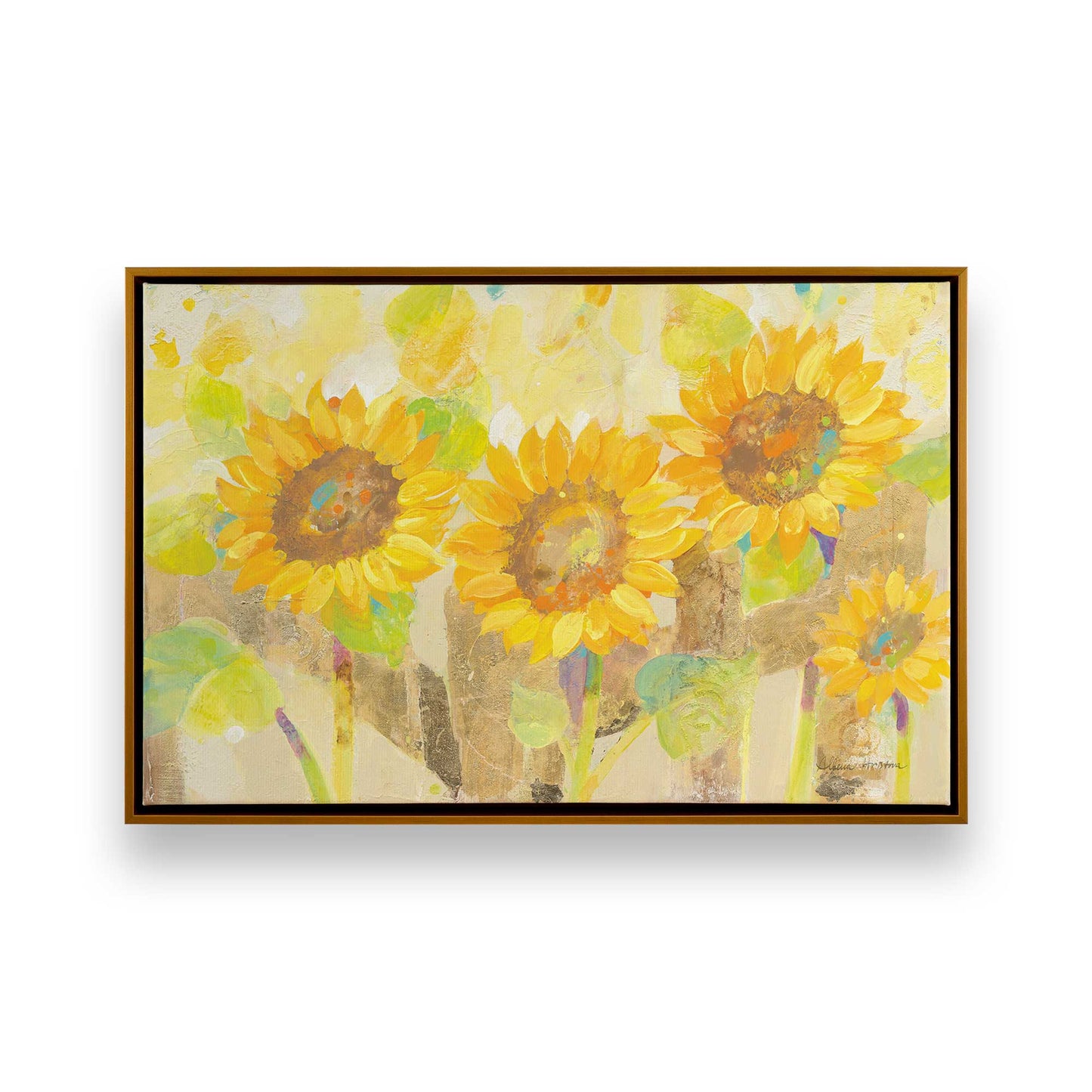 [Color:Polished Gold], Picture of art in a Polished Gold frame