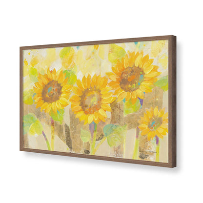 [Color:Walnut], Picture of art in a Walnut frame of the corner