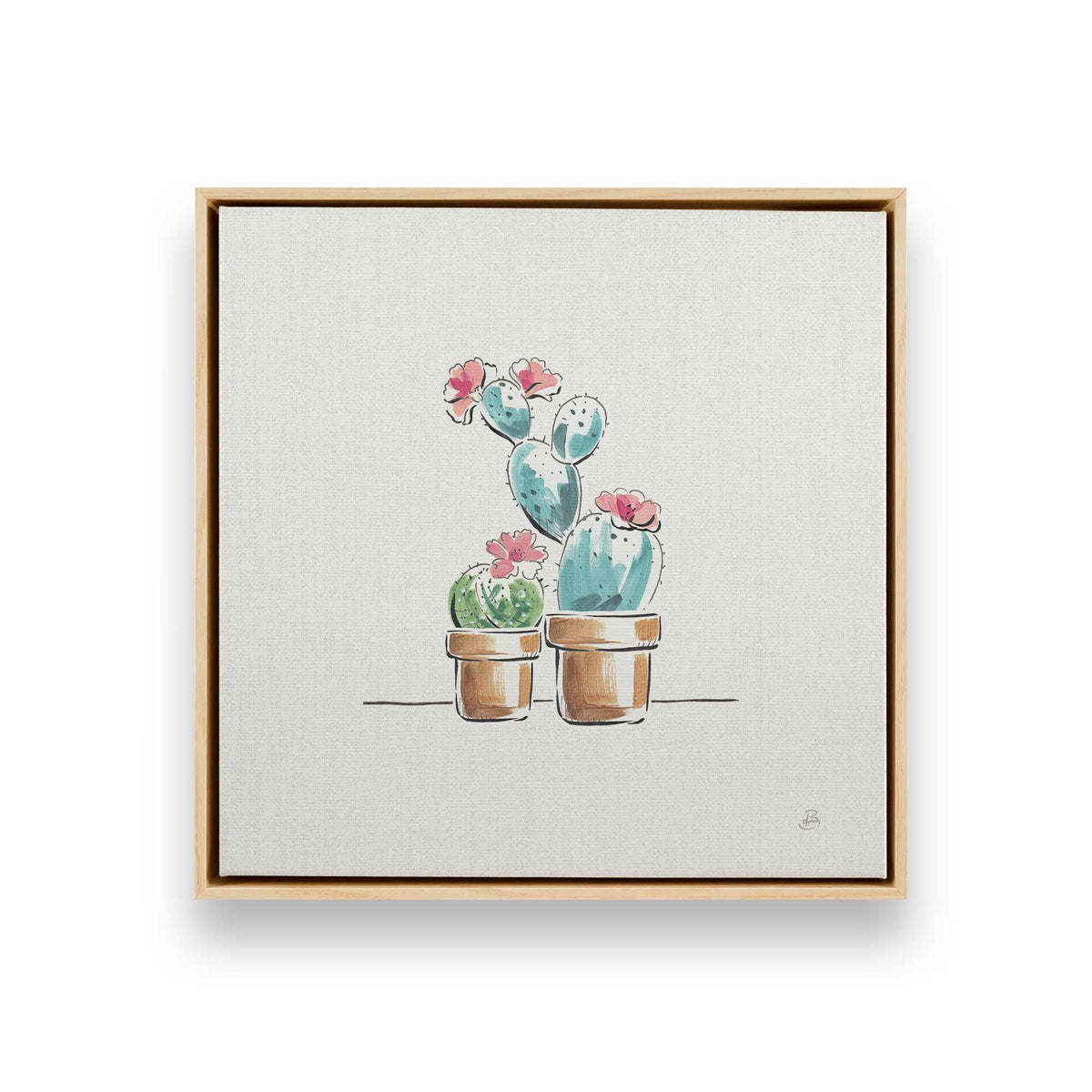 [Color:American Maple], Picture of art in a American Maple frame