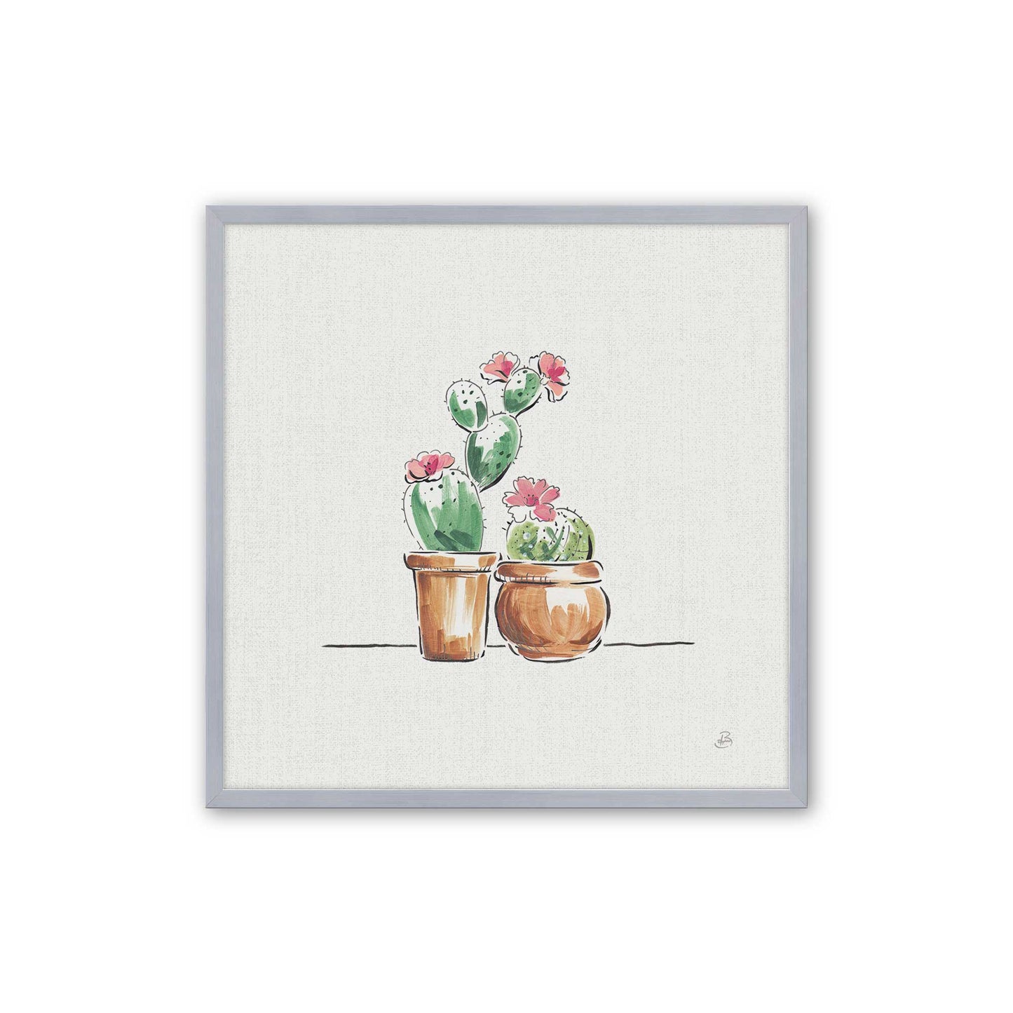 [Color:Polished Chrome], Picture of art in a Polished Chrome frame