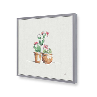 [Color:Polished Chrome], Picture of art in a Polished Chrome frame of the corner