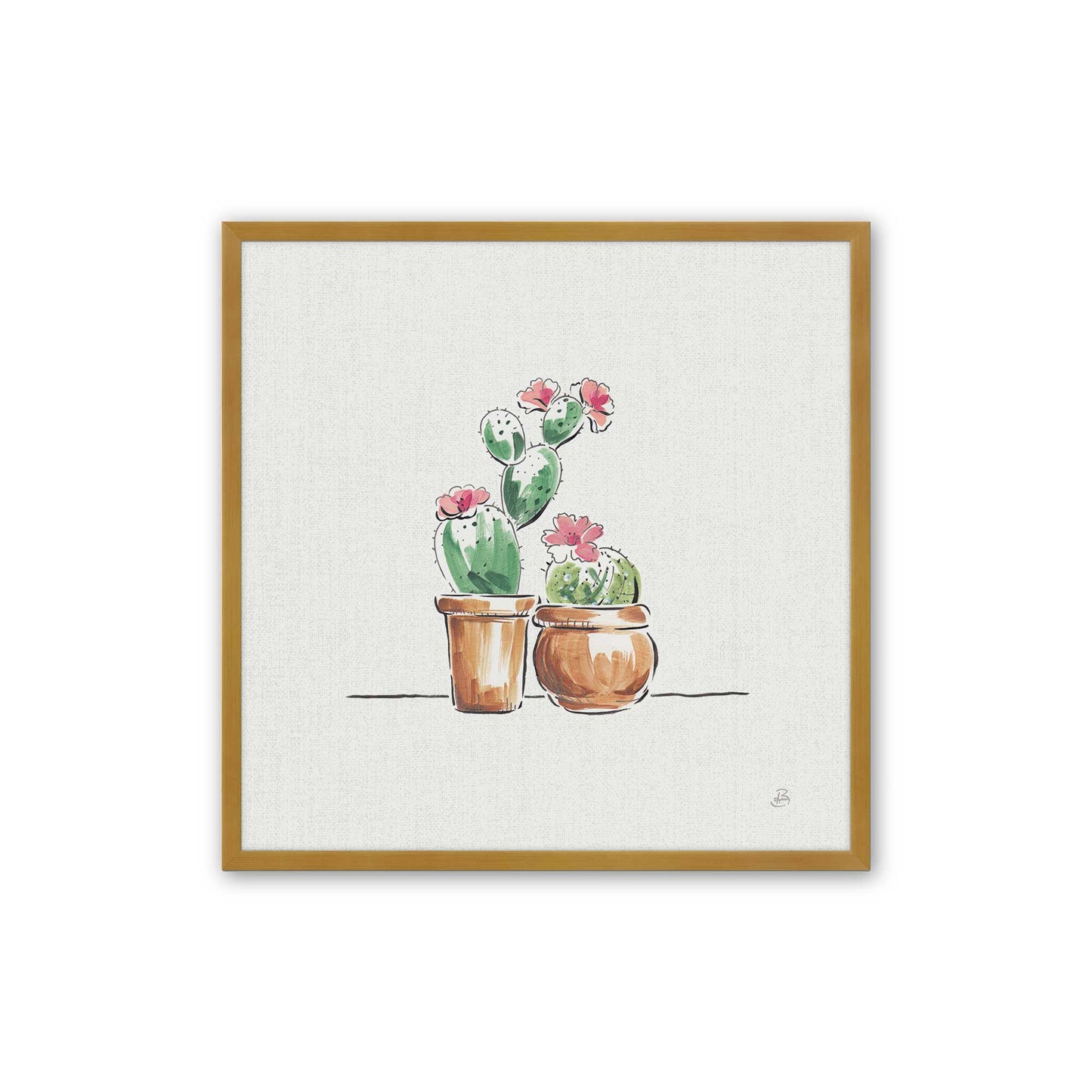 [Color:Polished Gold], Picture of art in a Polished Gold frame