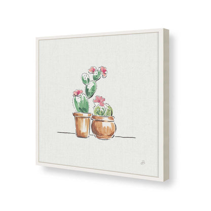 [Color:Opaque White], Picture of art in a Opaque White frame of the corner