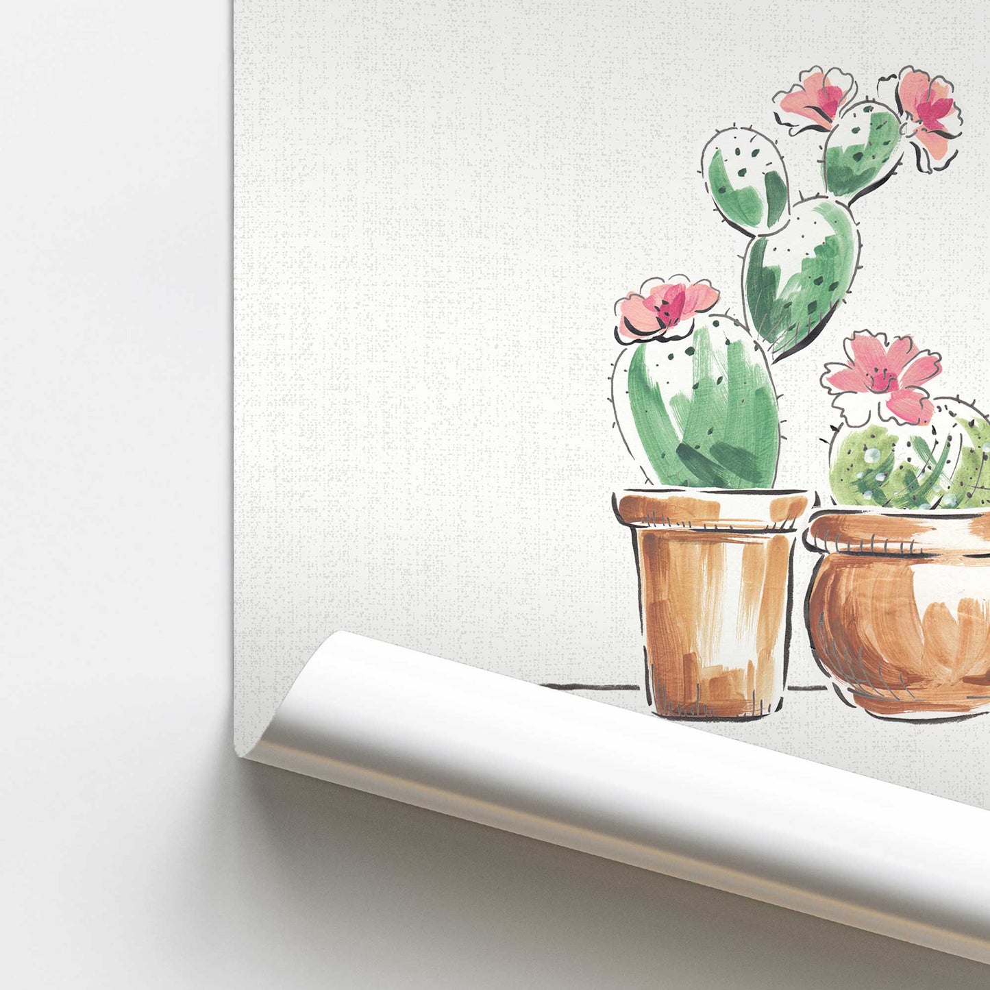 [Color:Rolled Print], Picture of close up of art