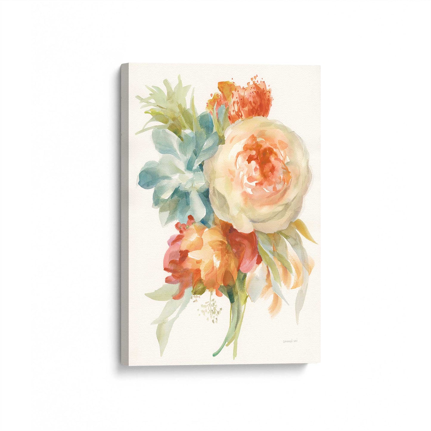 [Color:Stretched Canvas], Picture of art at an angle