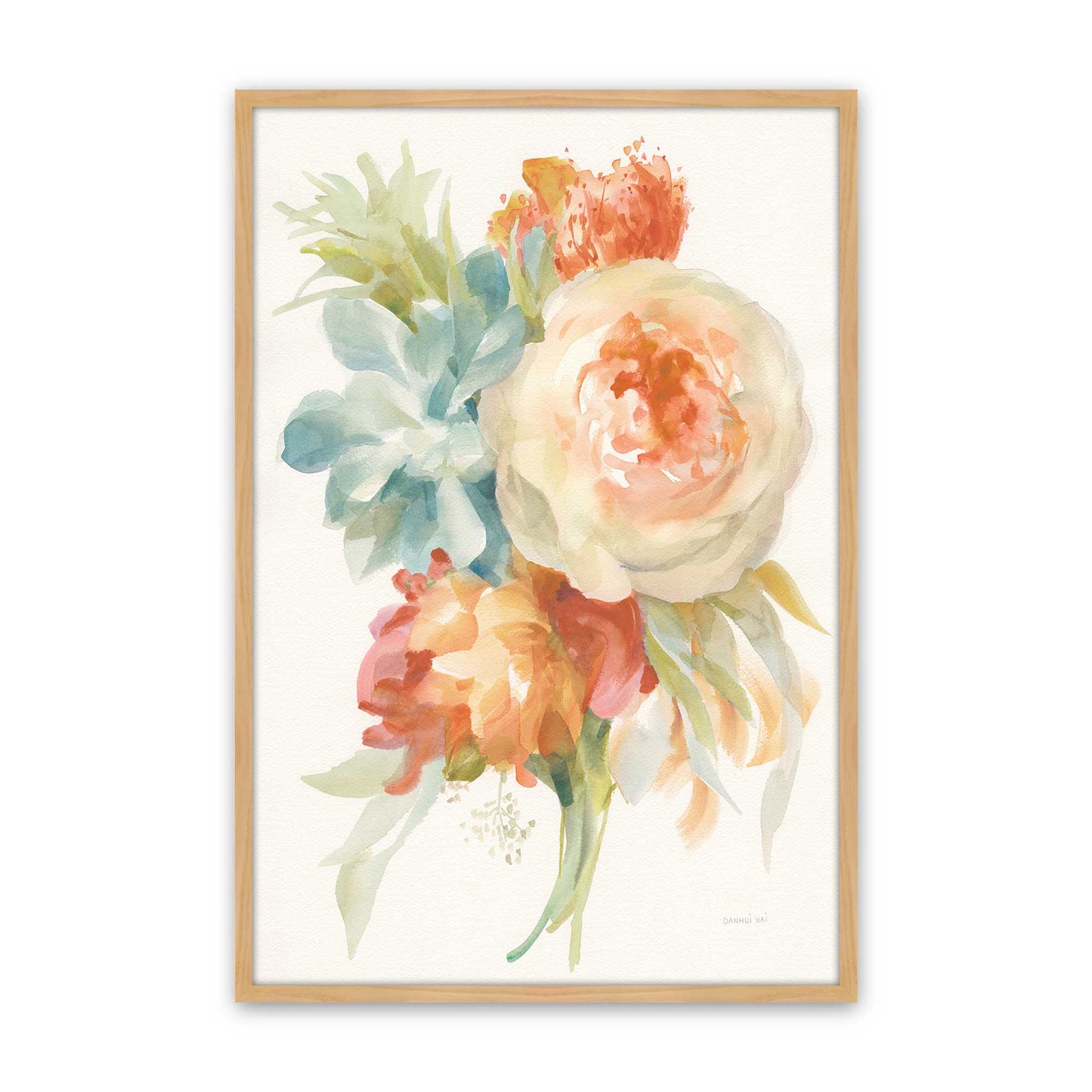 [Color:American Maple], Picture of art in a American Maple frame