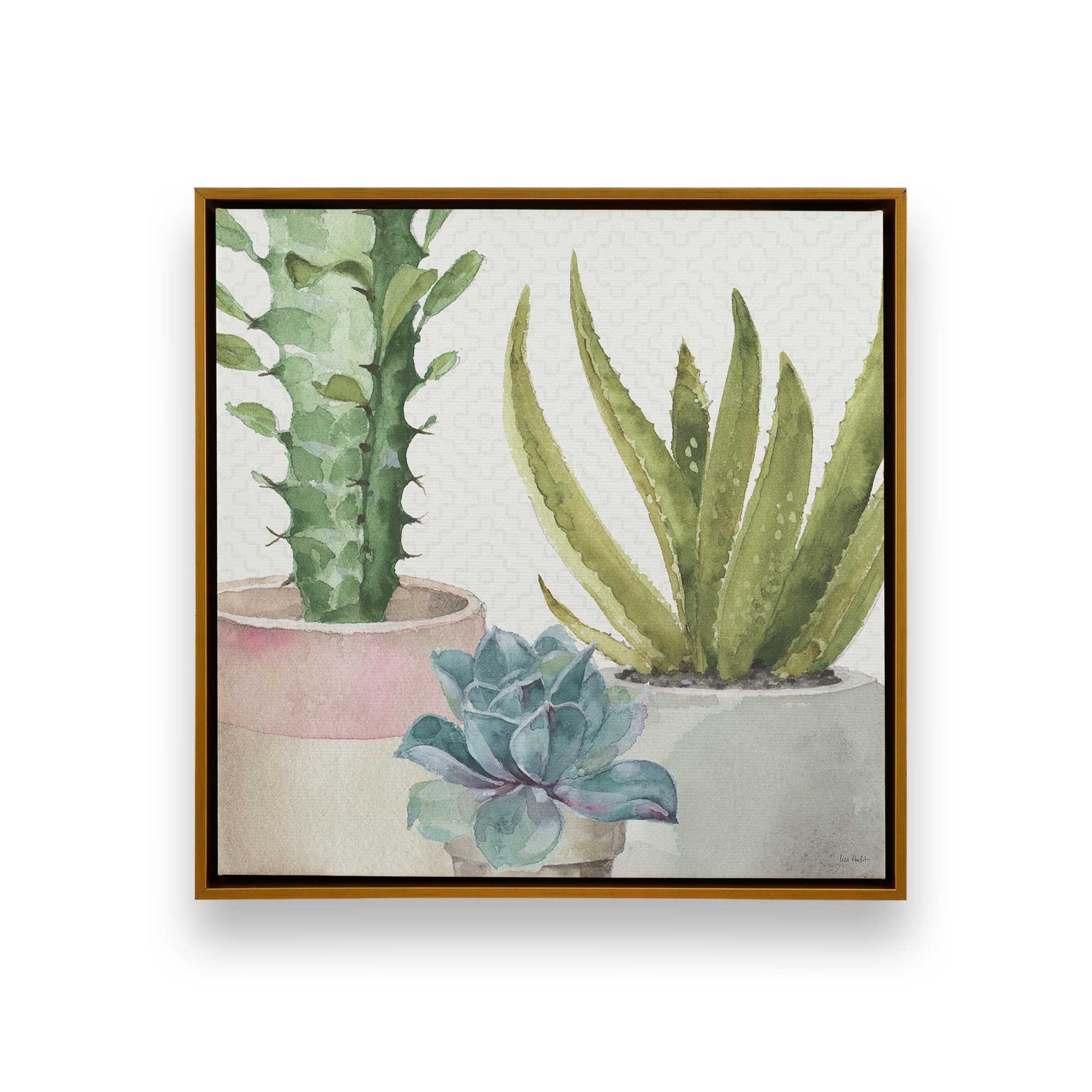 [Color:Polished Gold], Picture of art in a Polished Gold frame