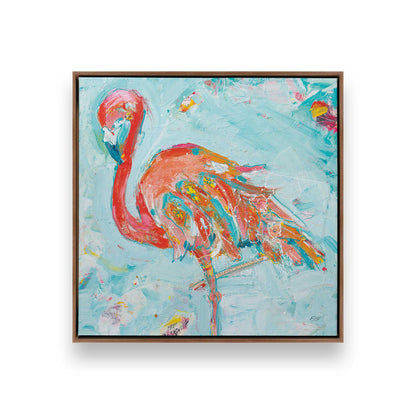 [Color:Walnut], Picture of art in a Walnut frame
