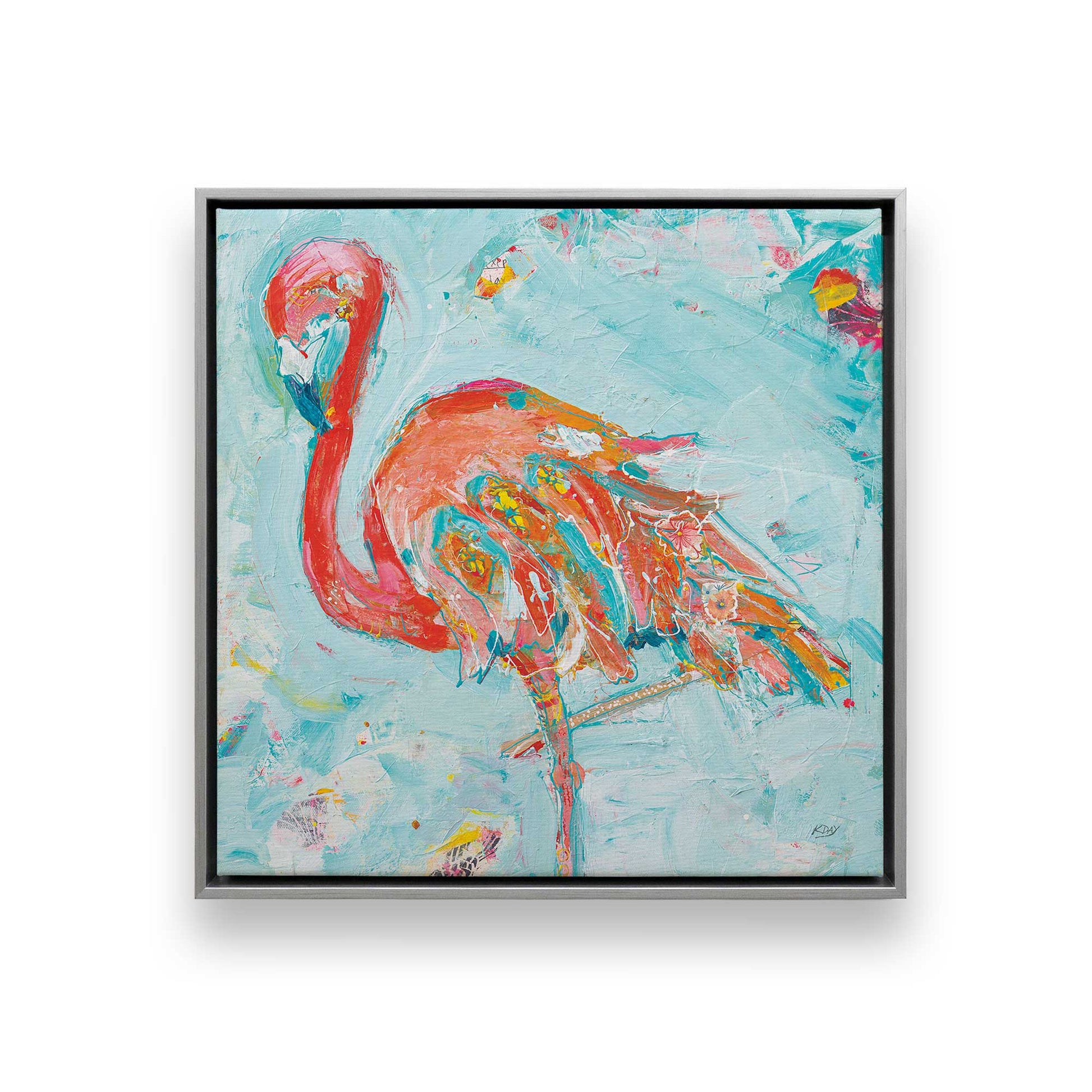 [Color:Polished Chrome], Picture of art in a Polished Chrome frame