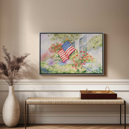 Picture of art in a room