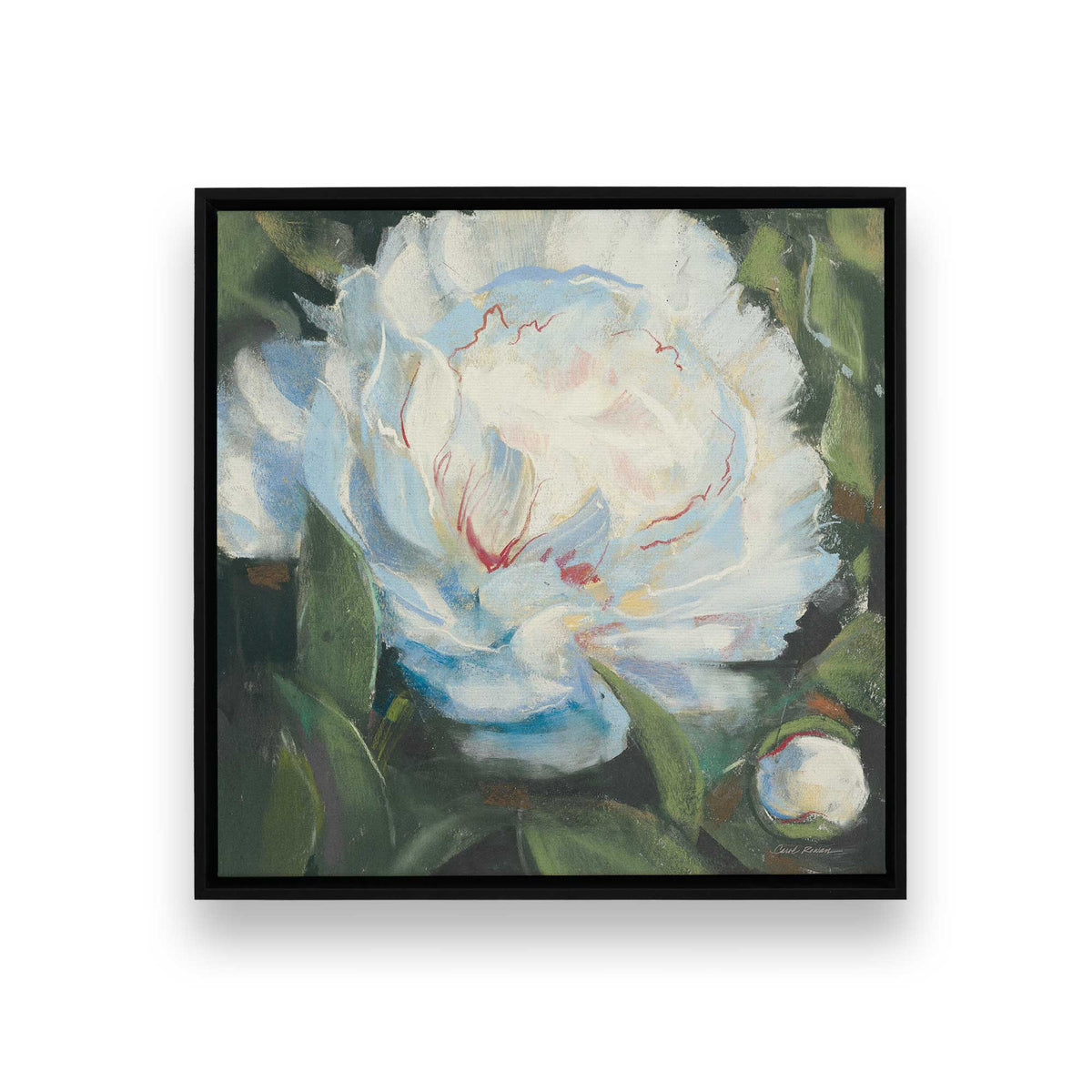 [Color:Satin Black], Picture of art in a Satin Black frame