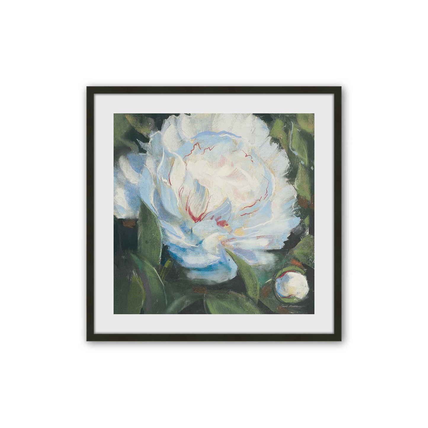 [Color:Satin Black], Picture of art in a Satin Black frame