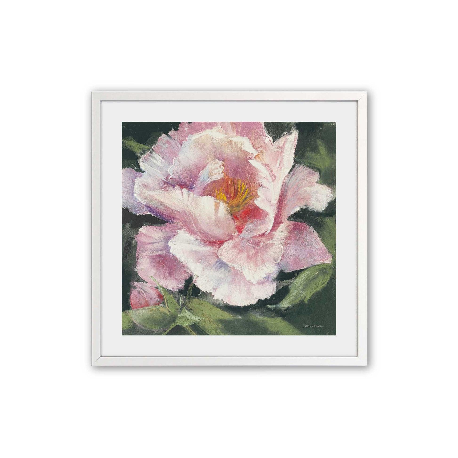 [Color:Opaque White], Picture of art in a Opaque White frame