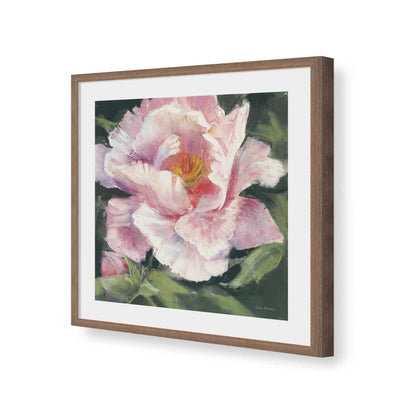 [Color:Walnut], Picture of art in a Walnut frame of the corner
