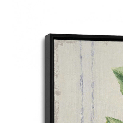 [Color:Satin Black], Picture of art in a Satin Black frame at an angle