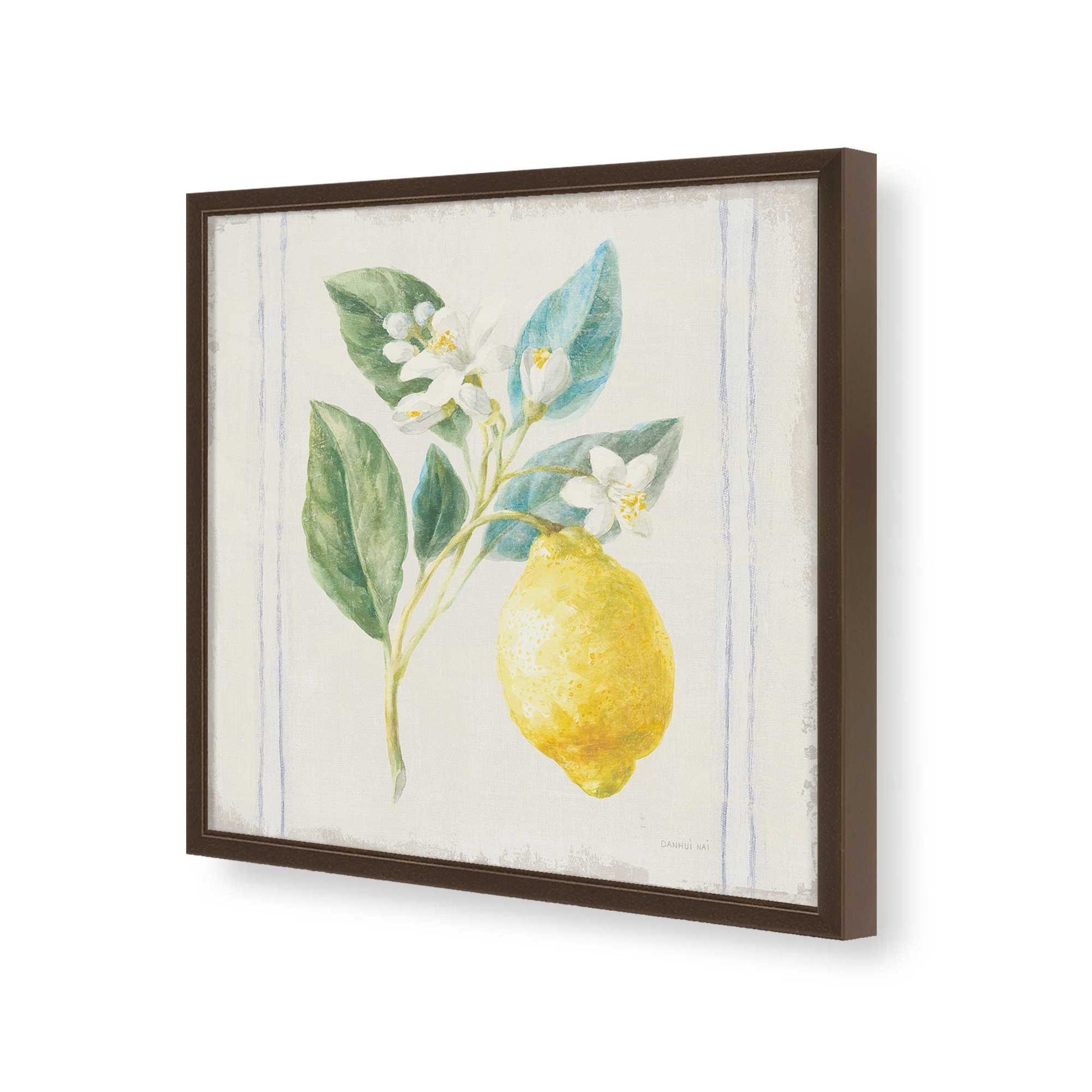 [Color:Espresso], Picture of art in a Espresso frame of the corner