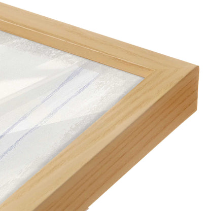 [Color:American Maple], Picture of art in a American Maple frame at an angle