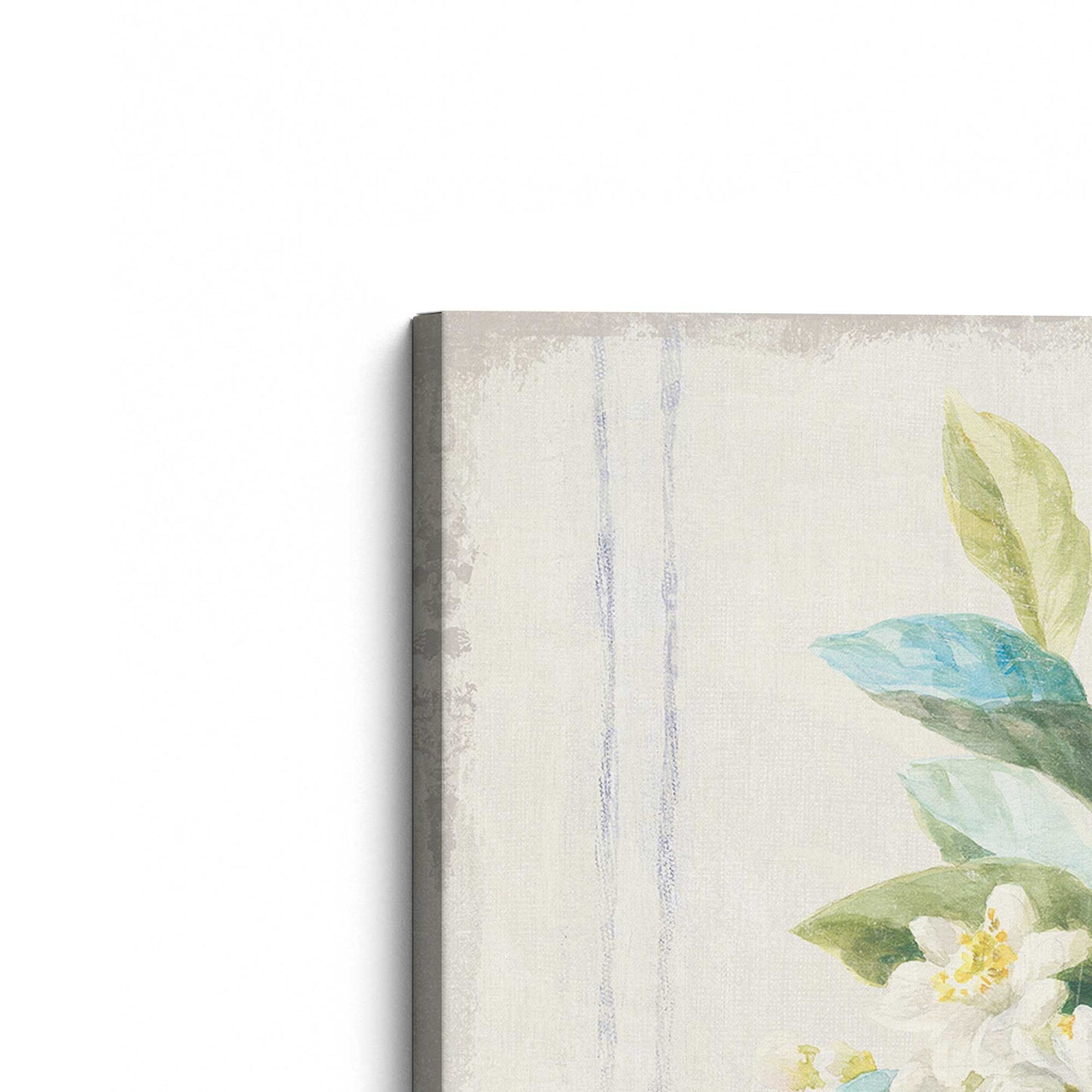 [Color:Stretched Canvas], Picture of the corner of the art