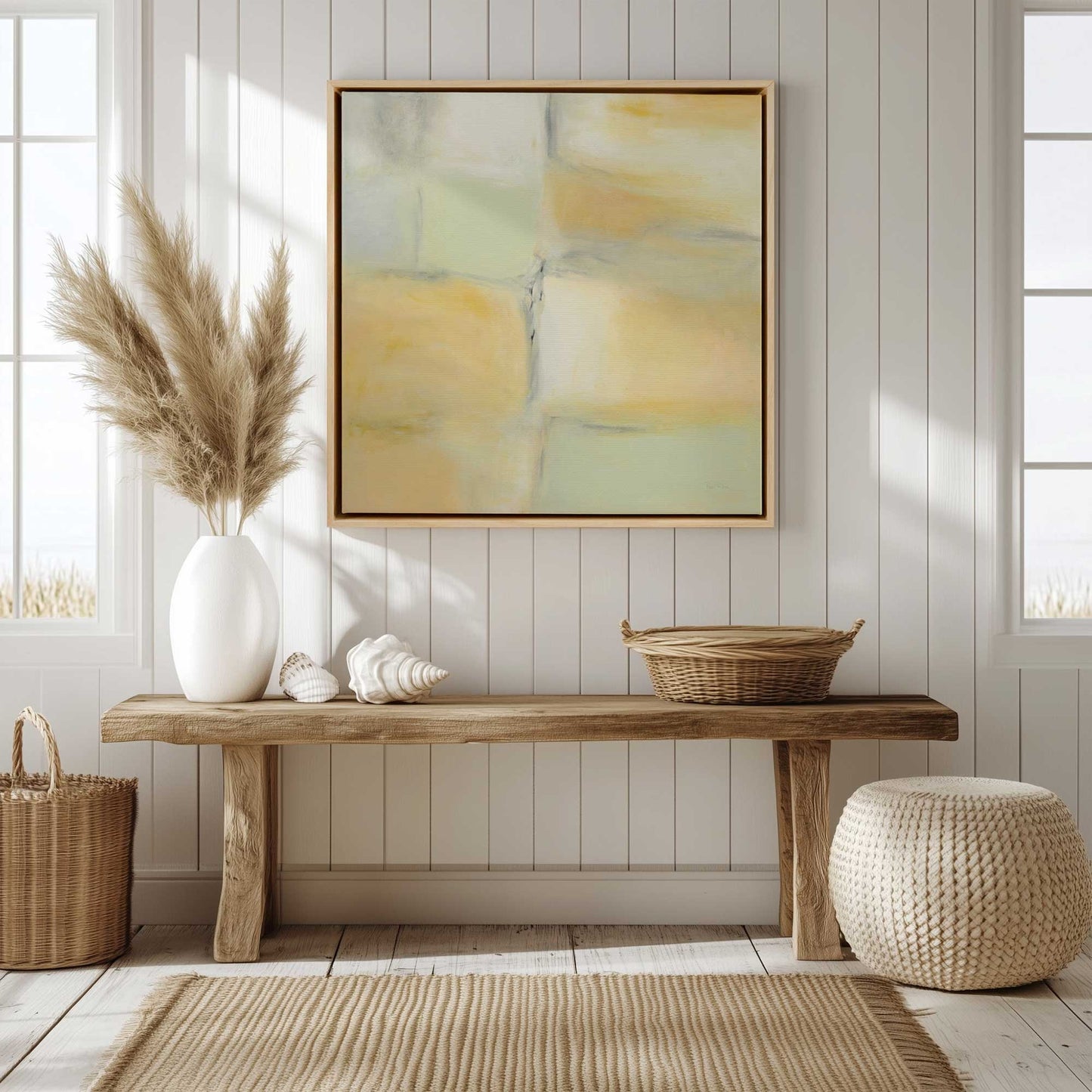 Picture of art in a room