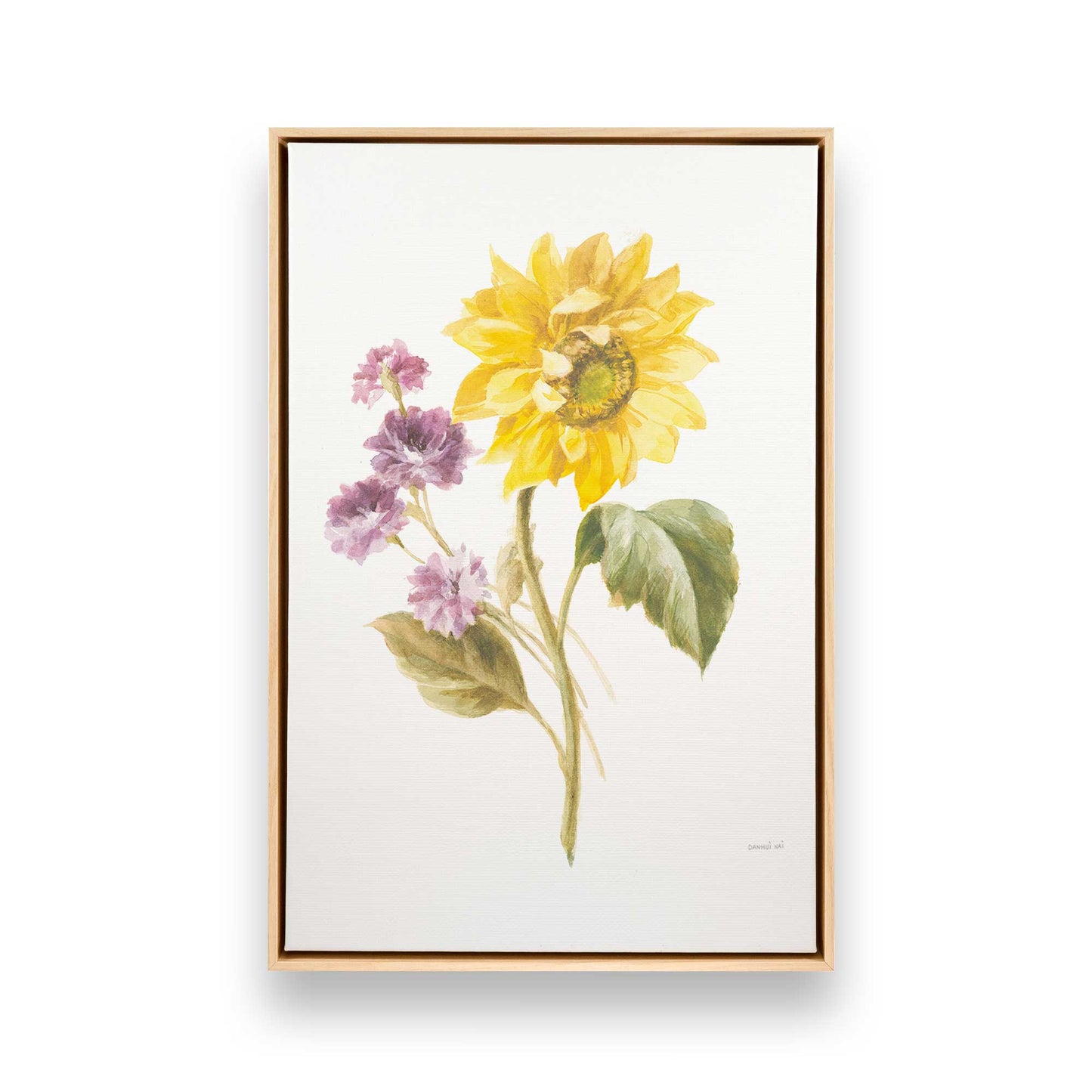 [Color:American Maple], Picture of art in a American Maple frame