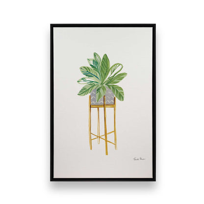 [Color:Satin Black], Picture of art in a Satin Black frame