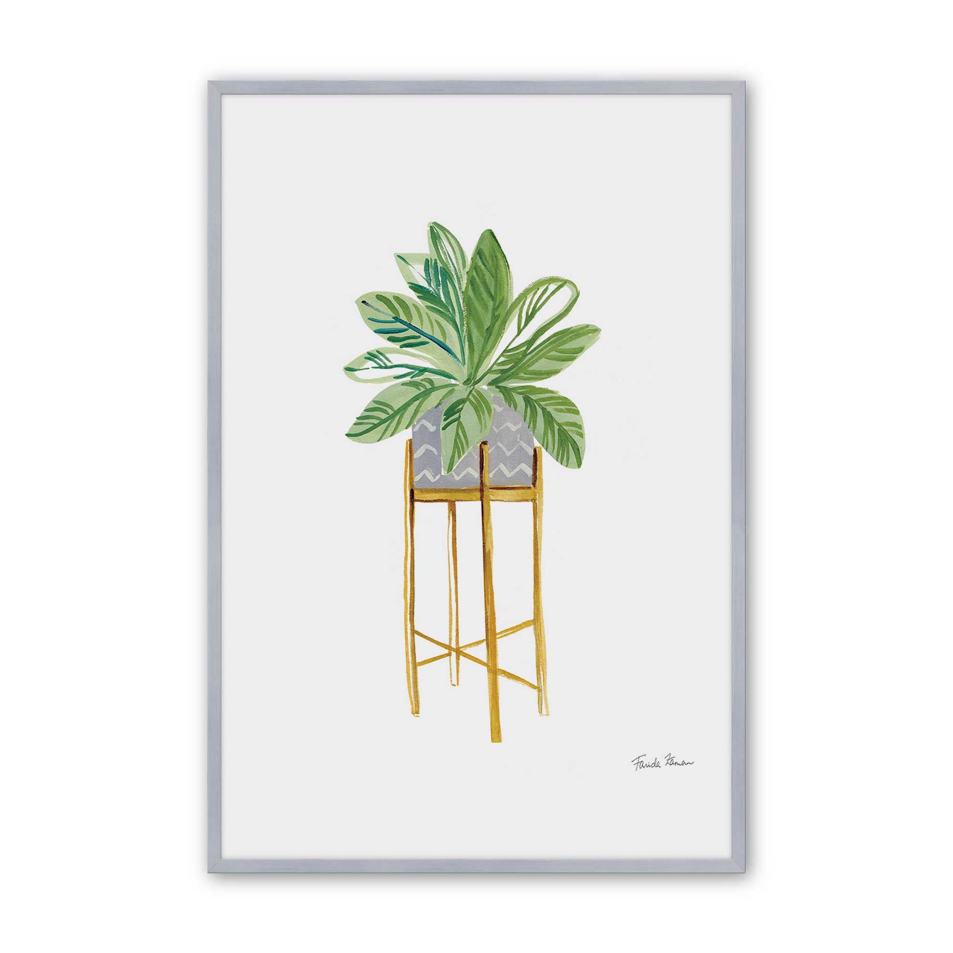 [Color:Polished Chrome], Picture of art in a Polished Chrome frame