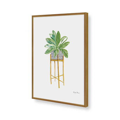 [Color:Polished Gold], Picture of art in a Polished Gold frame of the corner