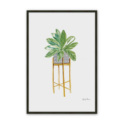 [Color:Satin Black], Picture of art in a Satin Black frame