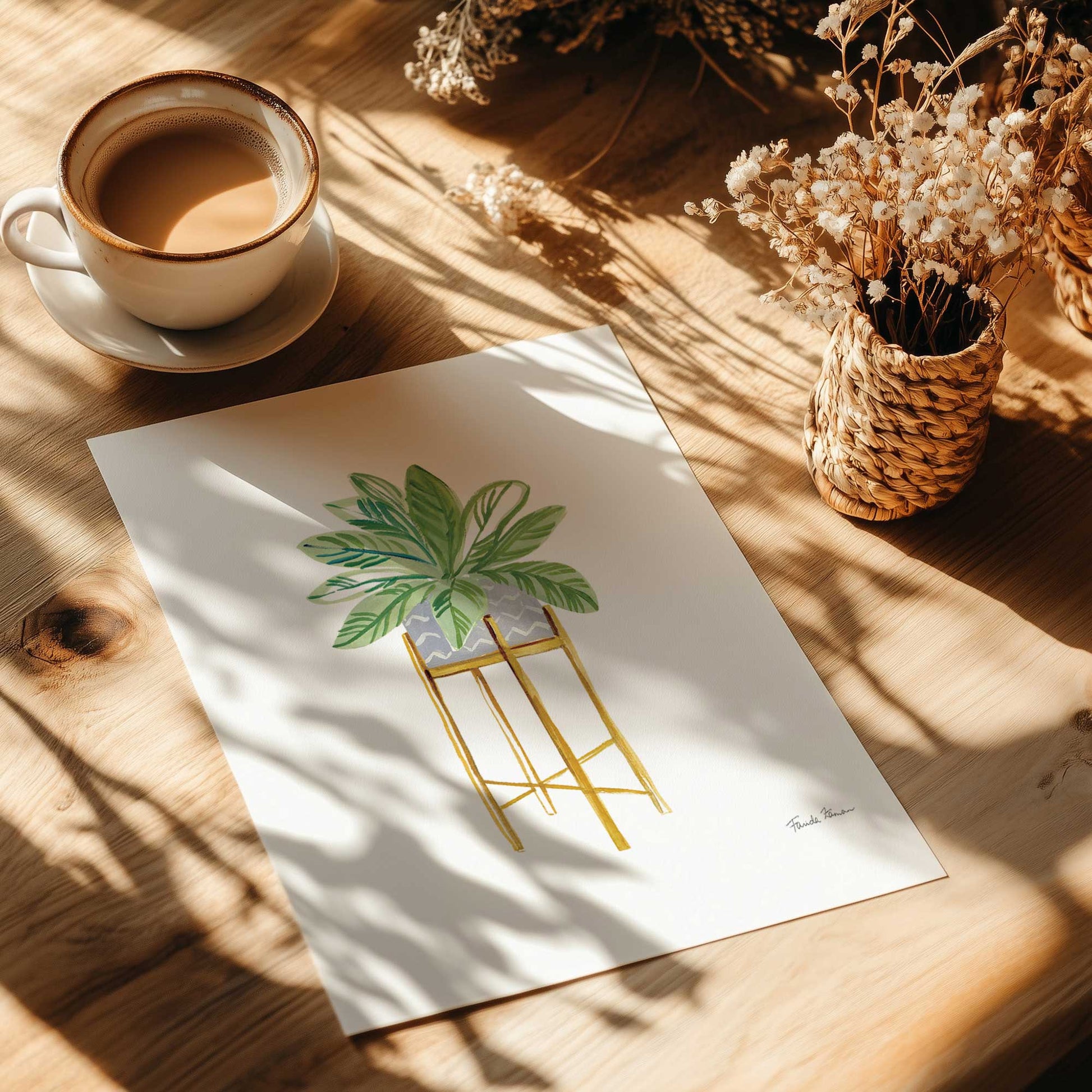 [Color:Rolled Print], Picture of close up of art